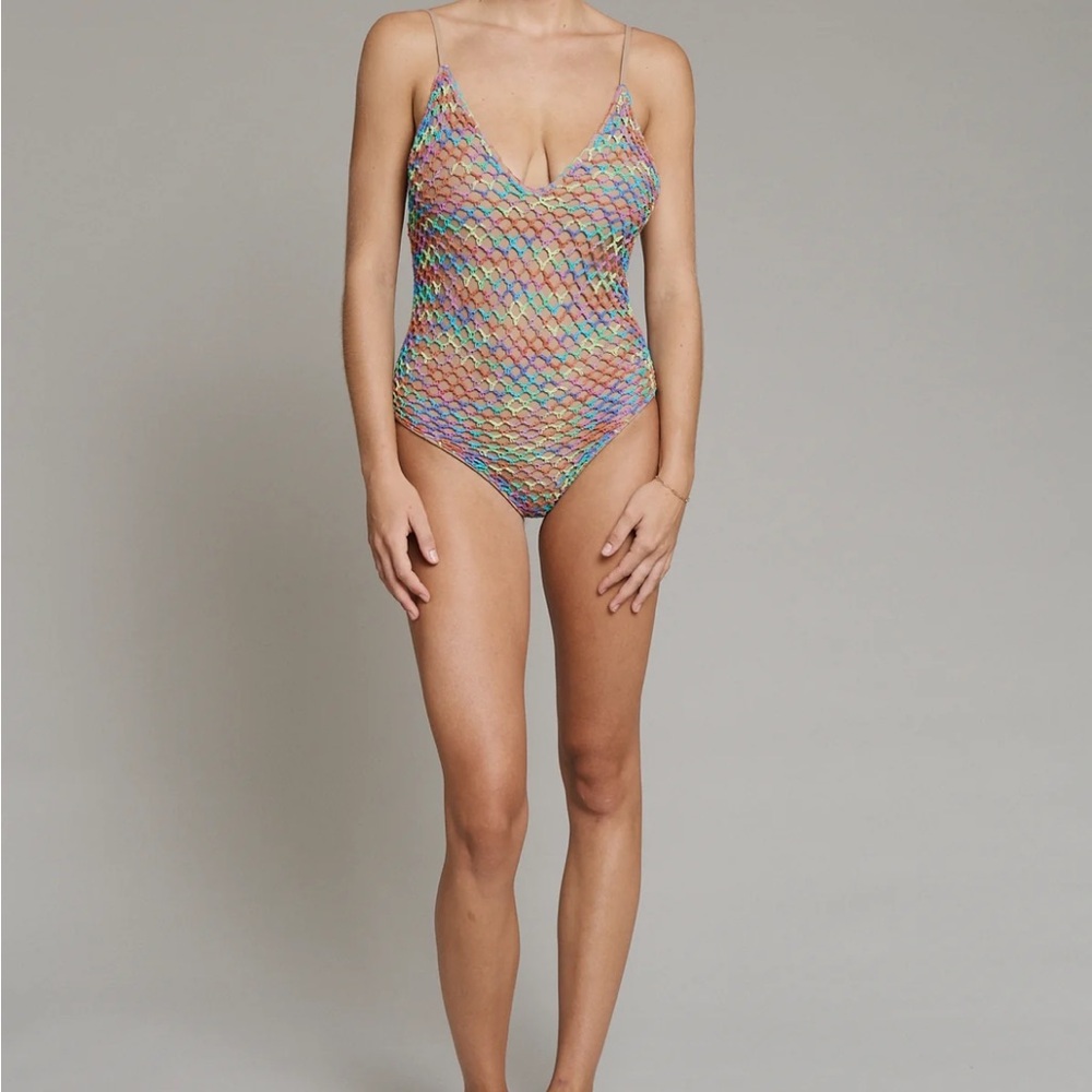Acacia Swimwear crochet one piece